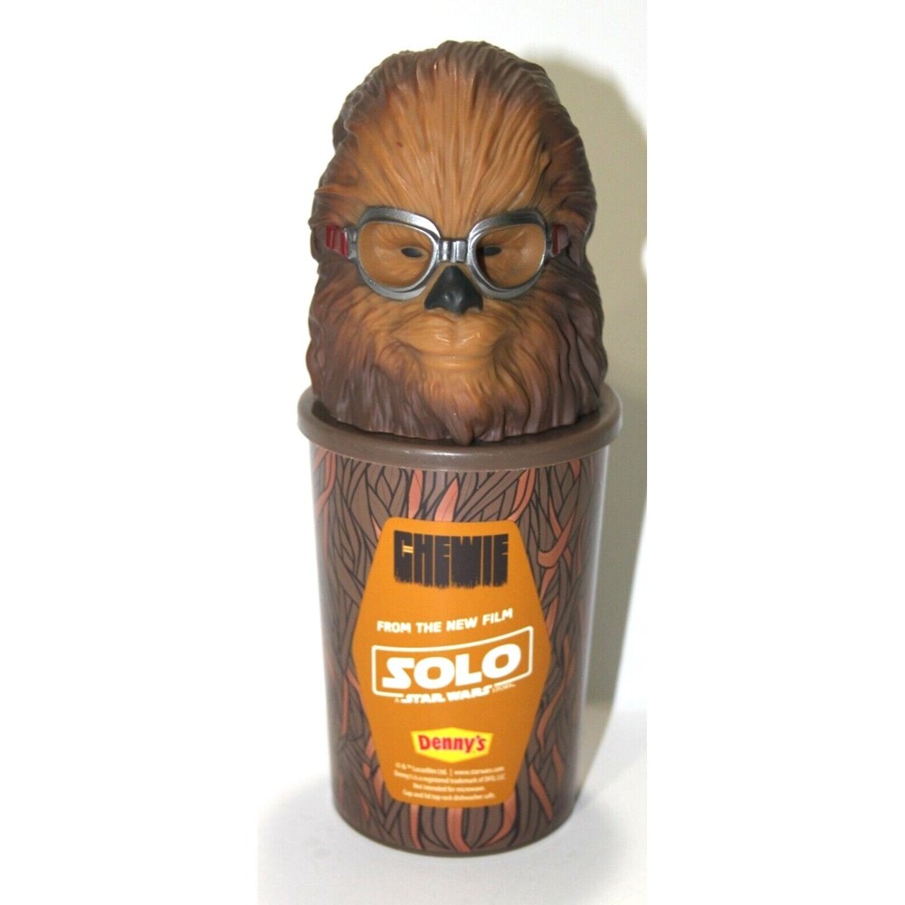 Denny's Chewbacca Chewie Star Wars Collectible Cup Mug Tumbler Solo Star Wars